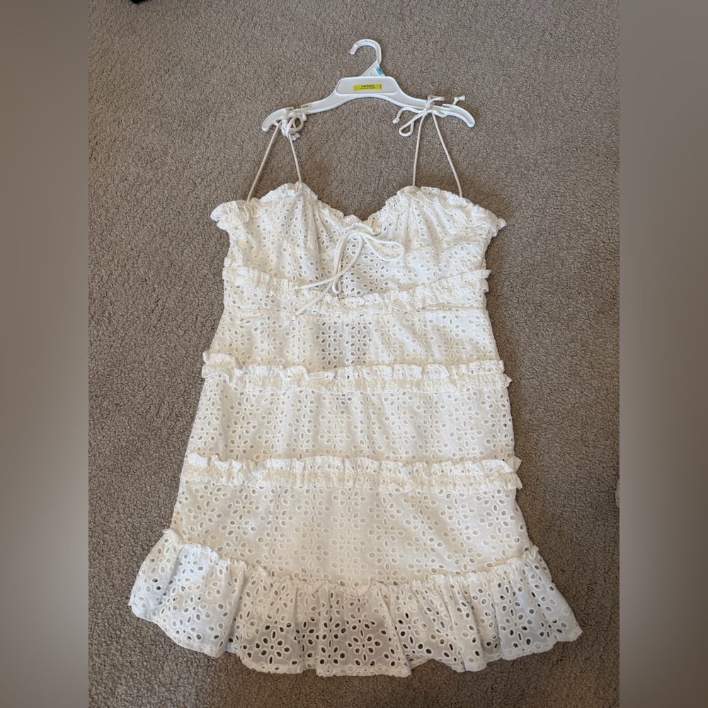 White Eyelet Sundress